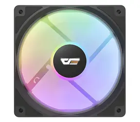 darkFlash CL12 LED czarny / Wentylator / 120 mm / 1200 obr./min / 52,46 CFM / 4-pinowy