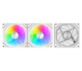 darkFlash Gauss G24 3w1 biały / Wentylator / 120 mm / ARGB / 800-2000 obr./min / 33,55 dBA