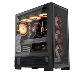 darkFlash AIRNOVA czarna / obudowa PC / E-ATX / Big Tower / 3x 120 mm / USB-C Gen2 / bez zasilacza