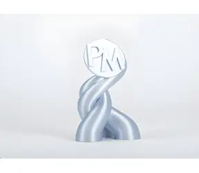 Filament PM PLA SILK Silver Gleam / Filament do druku / 1,75 mm / 1 kg