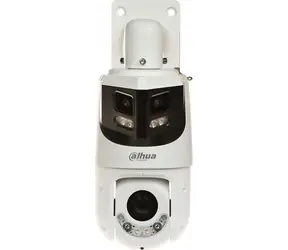 Dahua SDT4E425-8P-GB-APV1 biała / Kamera IP zewnętrzna panoramiczna+PTZ / 8 Mpx 180° + 4 Mpx 25-krotny zoom / IR 100 m / IP66 / PoE+ 