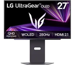 26,5" LG UltraGear Tandem OLED 27GX700A-B czarny / Monitor / OLED / 2560 × 1440 / 280 Hz / DisplayHDR True Black 500