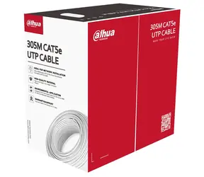 Dahua UTP Cat5e biały / Kabel sieciowy / przewód / 4 pary / PVC / 305m