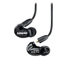 Shure SE215 czarne / Słuchawki douszne