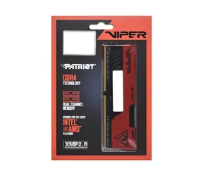 Patriot Viper Elite II 32 GB (2 x 16 GB) 3200 MHz czerwony / DIMM / DDR4 / CL18 / XMP 2.0 / Non-ECC / Niebuforowany / 1,35 V