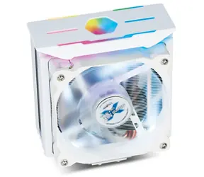 Zalman CNPS10X Optima II biały / chłodzenie procesora / 120 mm RGB PWM / rurka cieplna / AMD i Intel