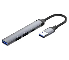 Colorway CW-HUB05 ciemnoszary / hub USB / USB-A / 1x USB 3.0 / 2x USB 2.0 / 1x USB-C