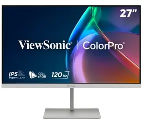 27" ViewSonic VP2766-2K biały / Monitor / IPS / 2560 x 1440 / 100% sRGB / 90 W USB-C / Bezramkowy
