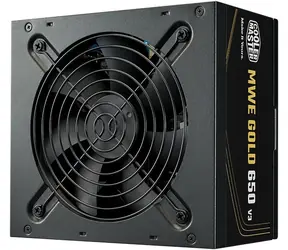 Zasilacz Cooler Master MWE Gold V3 650W / PC / ATX 3.1 / 80 PLUS Gold / 120 mm / niemodularny