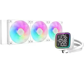 DEEPCOOL LD360 WH biały / Zestaw chłodzenia wodnego / 3x 120mm / LED