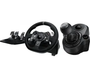 Logitech G920 Driving Force + Driving Force Shifter czarny / Kierownica wyścigowa z dźwignią zmiany biegów / PC / Xbox One