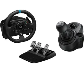 Logitech G923 + Driving Force Shifter / Kierownica z dźwignią zmiany biegów / Xbox Series X/S / PC
