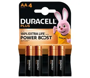 Duracell PLUS Boost MN1500 / Bateria / AA / alkaliczna / 1,5 V / 4 szt.
