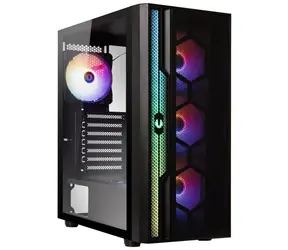 Bitfenix Apollo czarny / Obudowa / ATX / 3x USB 3.0 + USB 2.0 / 4X wentylator FRGB 120mm / szkło hartowane / bez zasilacza