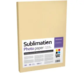 Papier fotograficzny Colorway / Sublimacja / A4 / 100 g/m2 / 50 arkuszy