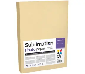Papier fotograficzny Colorway / Sublimacja / A4 / 100 g/m2 / 100 arkuszy
