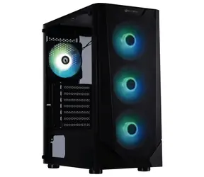 Bitfenix C60 czarny / Obudowa / ATX / 4X 120mm ARGB / 2x USB 2.0 + 1x USB 3.0 / bez zasilacza / szkło hartowane