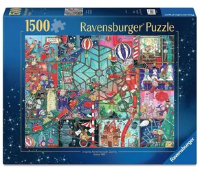 Puzzle Ravensburger Warsztat Elfów Świątecznych / 1500 elementów