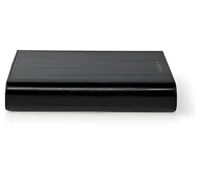 Nedis / Zewnętrzna obudowa na dysk twardy 3,5" / SATA I/II/III / USB 3.1 Gen1 / USB-C i USB-A / aluminiowa