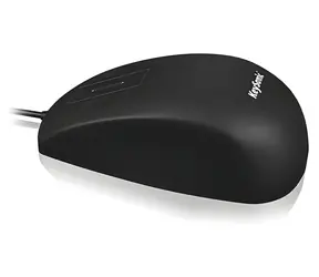 Keysonic KSM-5030M-B czarna / Mysz / wodoodporna / przewodowa / 2 przyciski / USB