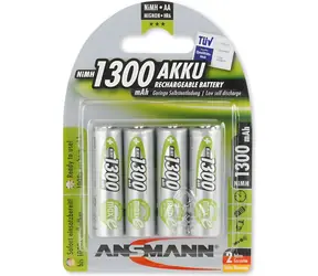 Ansmann 5030792 / Akumulator / AA NiMH / 1300 mAh / 1,2 V / 4 szt.