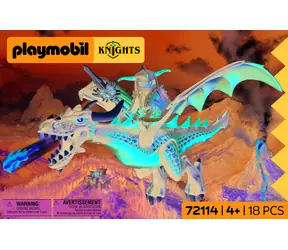 Playmobil® 72114 Rycerze Black Dragon / Zestaw konstrukcyjny / 18 elementów / od 4 lat