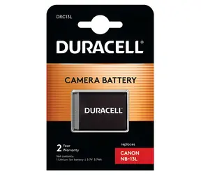 Duracell DRC13L do Canon NB-13L / Akumulator / czarny / 1010 mAh / Li- ION