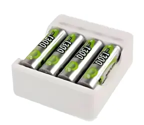 Ansmann Basic IV / Ładowarka akumulatorów / + 4× AA 1300 mAh