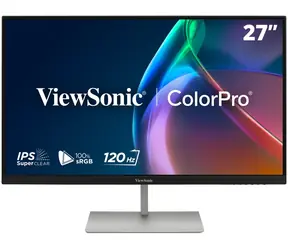 27" ViewSonic VP2766-2K czarny / Monitor / IPS / 2560 x 1440 / 120 Hz / 350 cd/m2 / USB-C 90 W / głośnik