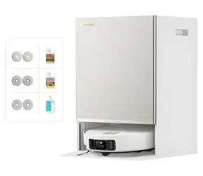Dreame Matrix10 Ultra White / Robotyczny odkurzacz / 6400 mAh / 30000 Pa / Amazon Alexa i Google Assistant i Siri