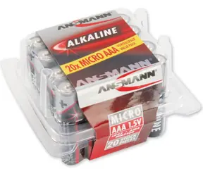 Ansmann Red / bateria AAA / alkaliczna / 1,5 V / 20 szt. / w pudełku
