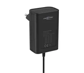 Ansmann APS 1000 czarny / Zasilacz uniwersalny / 100-240 V / 1 A / 12 W / 7 złączy