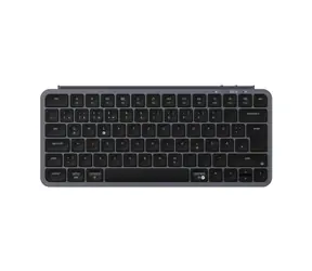 Keychron B1 Pro szaro-czarny / Klawiatura / 75% / Przełącznik nożycowy / 2,4 GHz + BT 5.2 / USB-C / DE