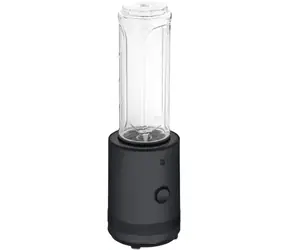 WMF KÜCHENminis Smoothie-to-go black / Blender do smoothie / 300 W / 0,6 l