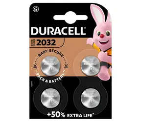 Duracell CR2032 / Bateria guzikowa / Litowa / 3 V / 4 szt.