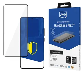 Szkło hartowane 3mk HardGlass MAX czarne / Szkło hartowane / XIAOMI 15 / 9H / 0,3 mm