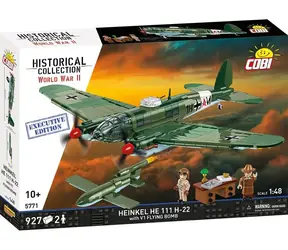 Cobi 5771 Heinkel He 111 H-22 z V1 Executive Edition / Zestaw konstrukcyjny / 927 elementów / 2 figurki / od 10 lat