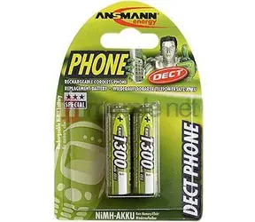 Ansmann DECT HR6 / Akumulator / AA / NiMH / 1300 mAh / 1,2 V / 2 szt.