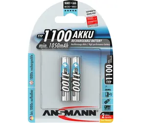 Ansmann Professional AAA 1100 mAh 2 szt. / Akumulator / NiMH / 1,2 V