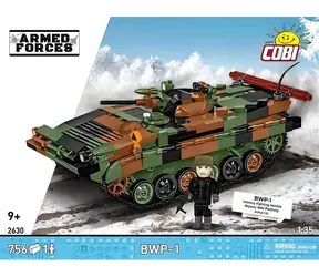 Cobi 2630 BWP-1 / Zestaw konstrukcyjny / 756 klocków / 1 figurka / od 9 lat