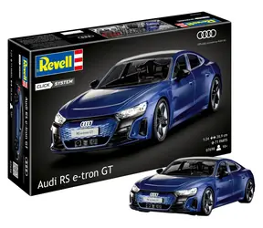 Revell Audi RS e-tron GT / Model kit / Click System / 1:24 / 71 części / od 10 lat