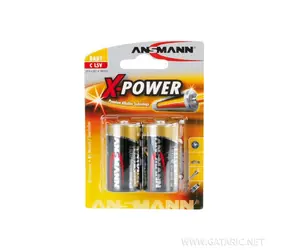 Ansmann X-Power Baby C / Bateria alkaliczna / LR14 / 2 szt. / w blistrze