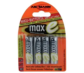 Ansmann maxE / Akumulator / AA / NiMH / 1,2 V / 2100 mAh / 4 szt.