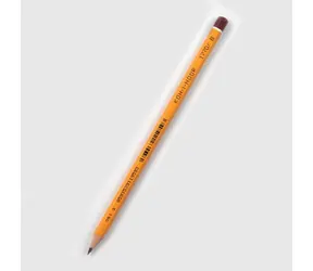 KOH-I-NOOR 1500 / Ołówek grafitowy / 3H / sześciokątny / 12 szt.
