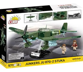 Cobi 5767 Junkers Ju-87G-2 Stuka / Zestaw konstrukcyjny / 571 klocków / 2 figurki / od 9 lat