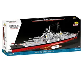 Cobi 4860 Pancernik Bismarck / Zestaw konstrukcyjny / 1:300 / 3204 kostki / od 12 lat