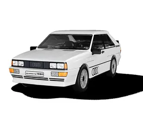 Cobi 24665 Audi Quattro 1980 biały / Zestaw konstrukcyjny / 1:35 / 79 elementów / od 7 lat