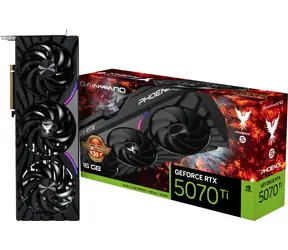Gainward GeForce RTX 5070 Ti Phoenix-S GS / Karta graficzna / 16 GB GDDR7 / 256-bit / 1x HDMI 2.1 + 3x DP 2.1 / 750 W (16)