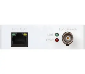 Dahua Technology LR1002-1ET-V3 / Konwerter Ethernet + PoE na kabel koncentryczny / RJ-45 na BNC / do 400 m