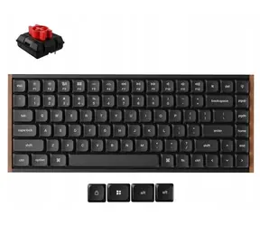 Keychron K3 Ultra 8K (Milk POM Red) / Klawiatura / Mechaniczna / Czerwony przełącznik / Bezprzewodowa